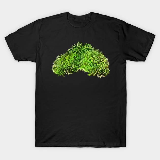 Moss (Bryopsida) T-Shirt by RosArt100